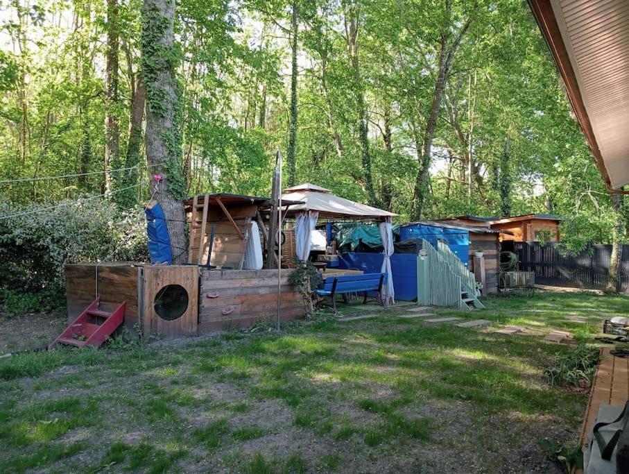 Maison 70M2 Calme Vue Sur Foret Salles  Exteriör bild